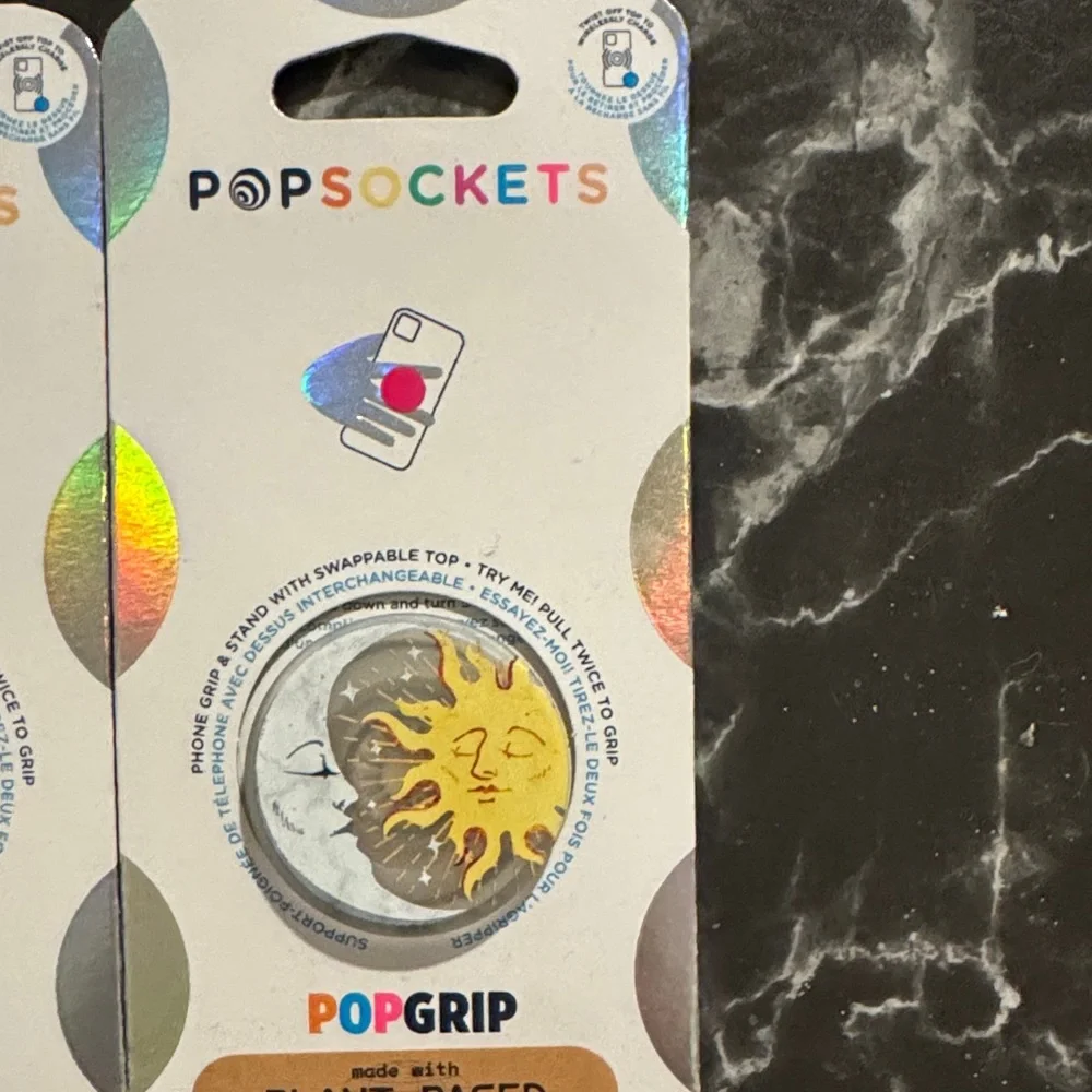 PopSocket PopGrip Set - Blue, Gold, Silver, Black Moons
